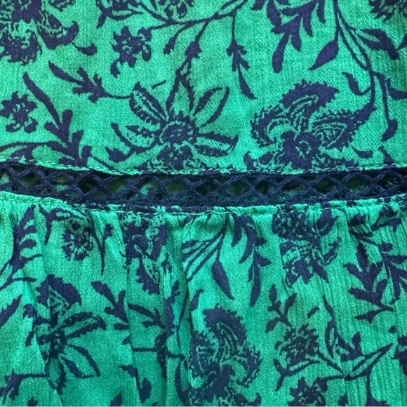 Democracy Boho Floral Off-Shoulder Peasant Blouse - XL - Picture 7 of 13